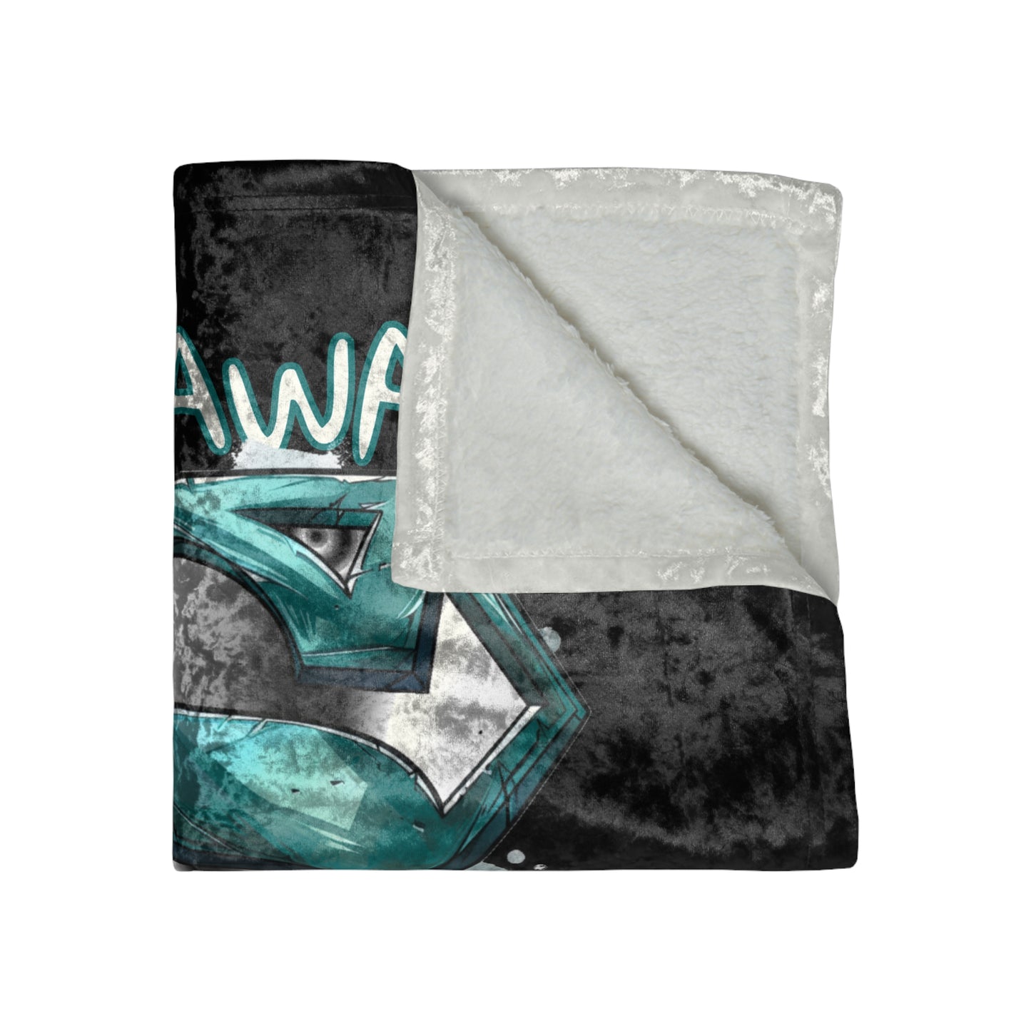 SENTINELS Crushed Velvet Blanket