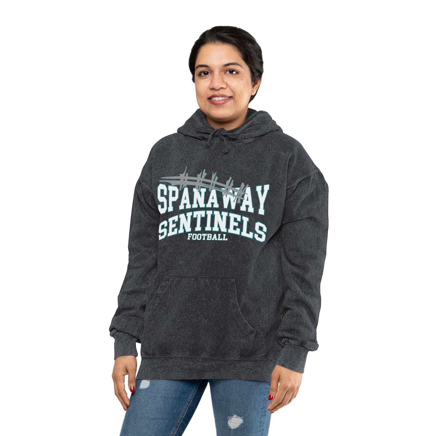 #5 SENTINELS STONE WASHED HOODIE