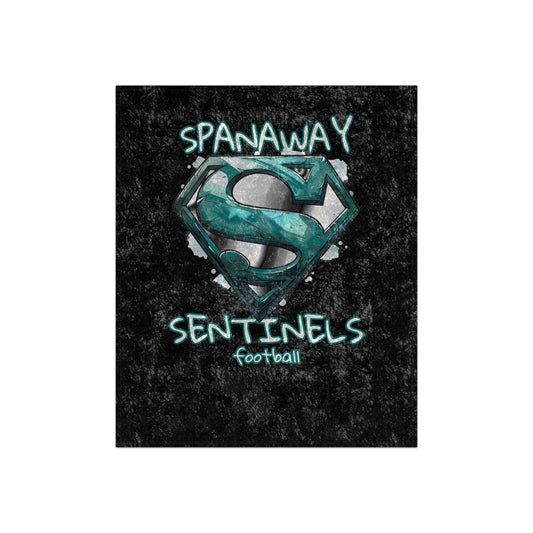 SENTINELS Crushed Velvet Blanket