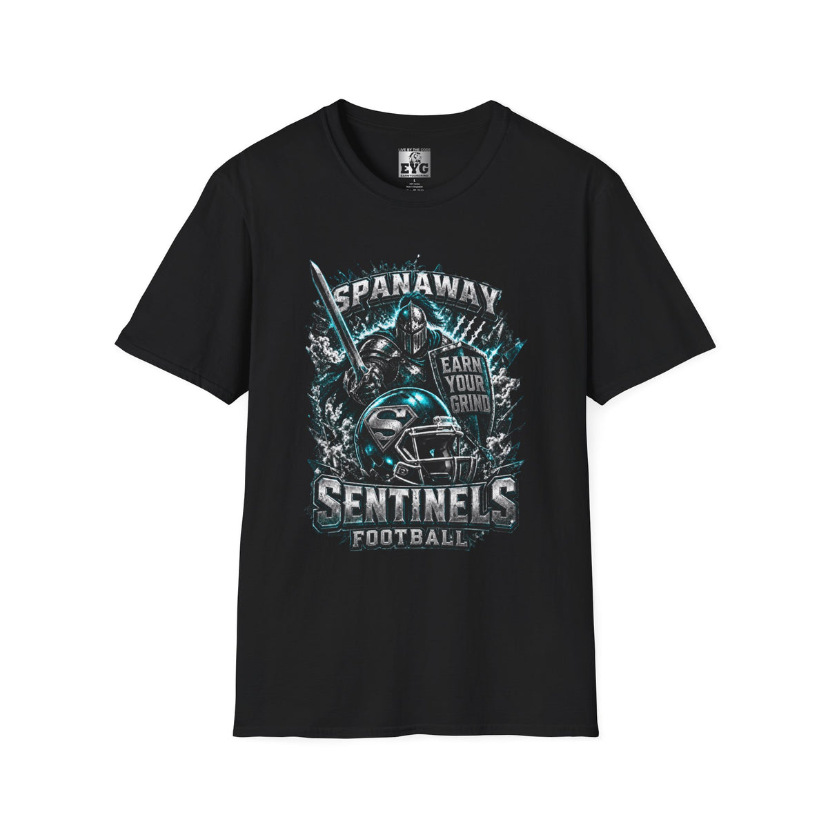 Copy of Sway Family Football Tee - Sentinels Team Spirit T-Shirt